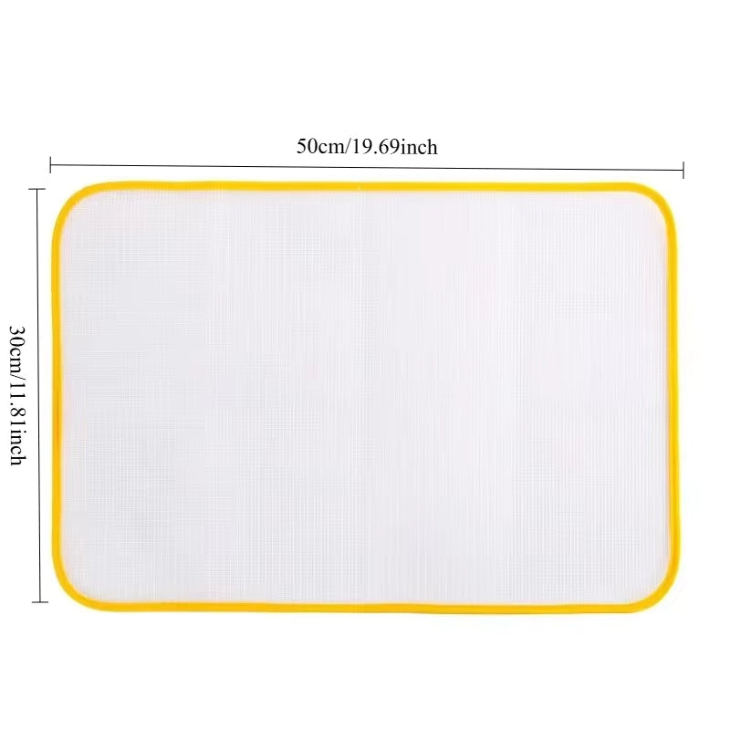 Random Colors Cloth Protective Press Mesh Insulation Ironing Board Mat Cover against Pressing Pad Mini Iron Ironing Mat Tools