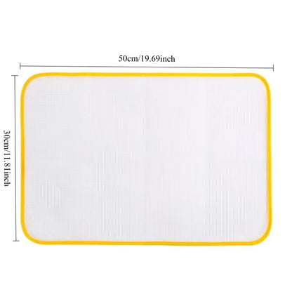 Random Colors Cloth Protective Press Mesh Insulation Ironing Board Mat Cover against Pressing Pad Mini Iron Ironing Mat Tools