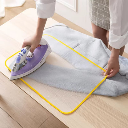 Random Colors Cloth Protective Press Mesh Insulation Ironing Board Mat Cover against Pressing Pad Mini Iron Ironing Mat Tools