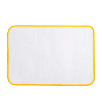 Random Colors Cloth Protective Press Mesh Insulation Ironing Board Mat Cover against Pressing Pad Mini Iron Ironing Mat Tools